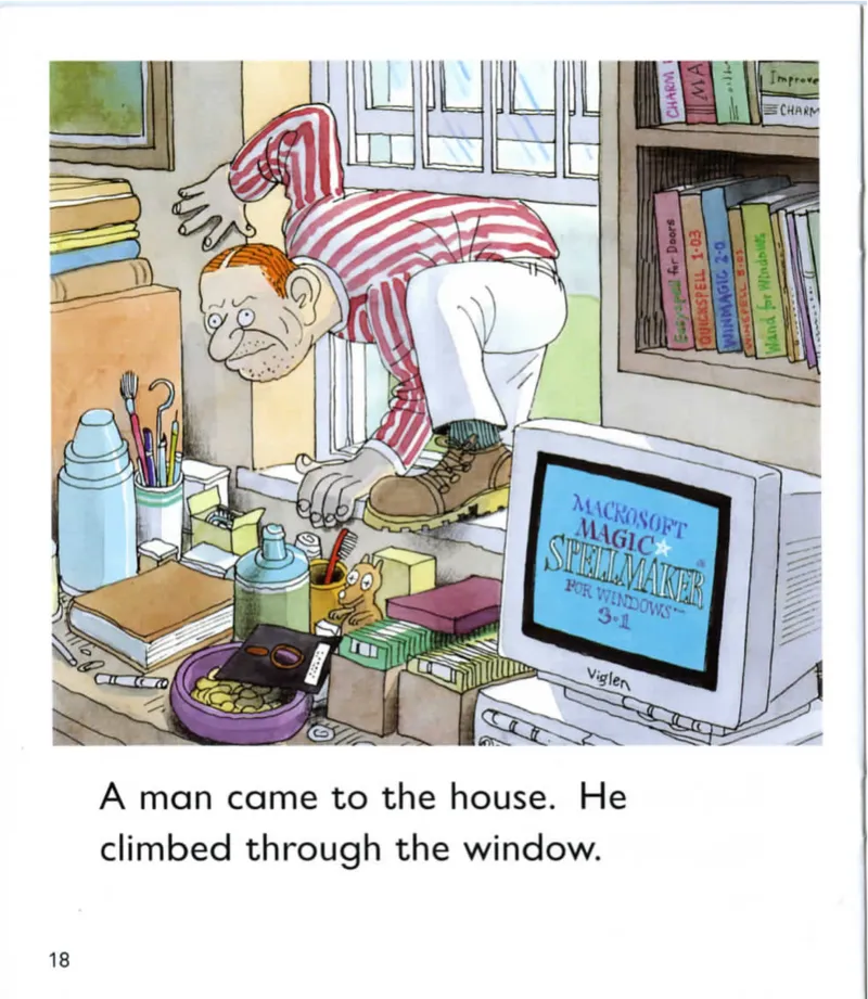 5-09VanishingCream_Frank（小毛怪）老师爆笑阅读单词课（50个故事3000词）_牛津树5级别穿越单词课课件