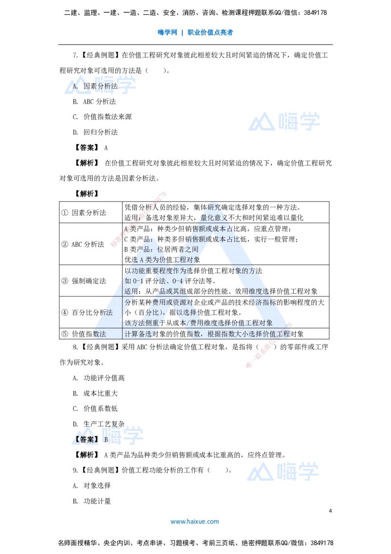 08.2025王晓波-万能母题特训-（7）第5章价值工程_2026年一级建造师_2026年一建经济_2025年一建经济SVIP_03-习题精析✿实战特训✿模考通关_43-经济《万能母题特训》王晓波HX_讲义