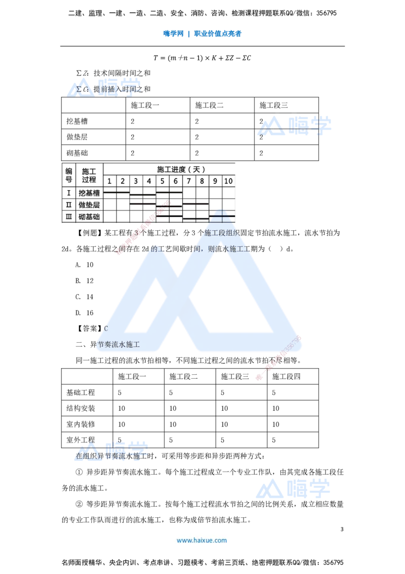 12.2025杨彬-考前拔分速成-第4章（2）4.2流水施工进度计划_2026年一级建造师_2026年一建管理_2025年一建管理SVIP_04-冲刺串讲✿考点强化✿小灶集训_19-管理《考前拔分速成》杨彬HX