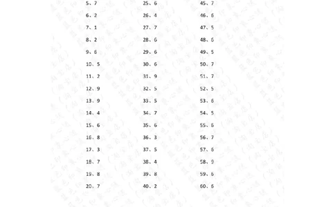 10以内减法第81-100篇答案_小学数学口算竖式脱式计算应用题一二三四五六年级上下册电_小学数学口算题库电子版（1-6）_小学数学口算一年级_口算题适合1年级(含答案）