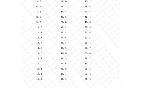 10以内减法第81-100篇答案_小学数学口算竖式脱式计算应用题一二三四五六年级上下册电_小学数学口算题库电子版（1-6）_小学数学口算一年级_口算题适合1年级(含答案）
