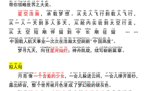 一年级每日晨读作文篇_语文同步作文范文