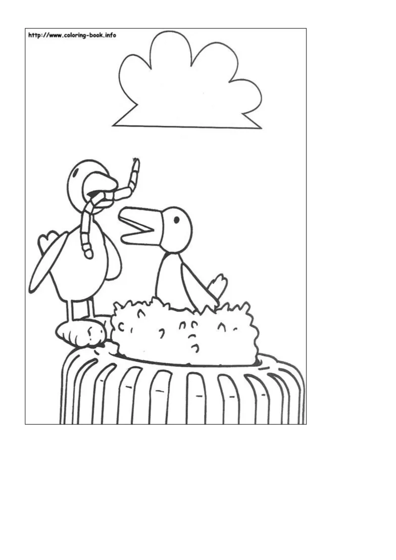 儿童涂色画精选60张_幼小语数英专项资料_幼小语文专项