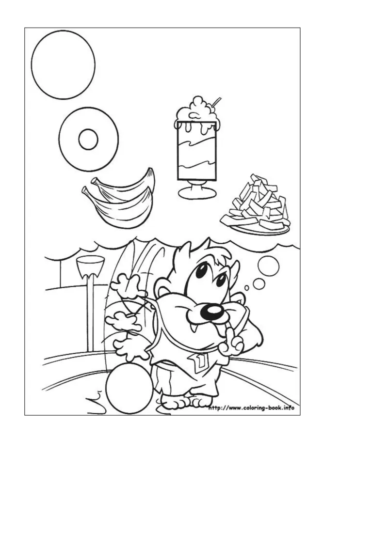 儿童涂色画精选60张_幼小语数英专项资料_幼小语文专项