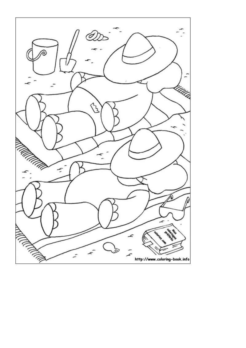 儿童涂色画精选60张_幼小语数英专项资料_幼小语文专项