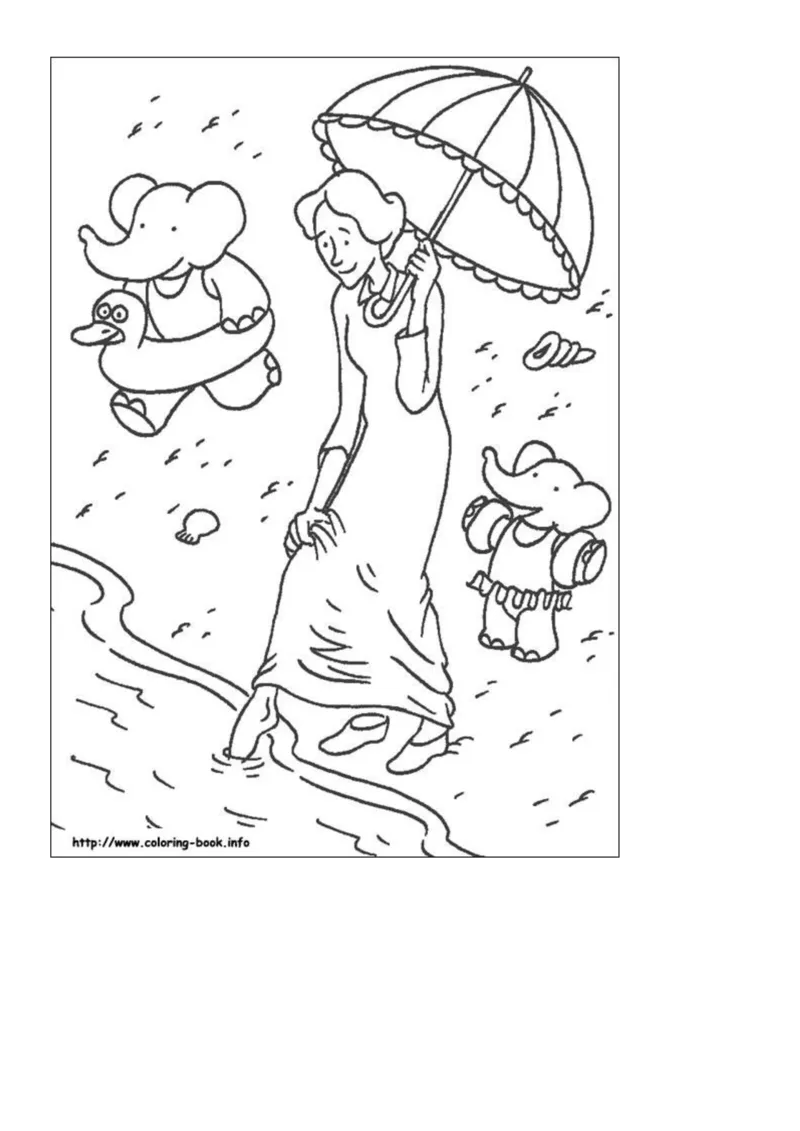 儿童涂色画精选60张_幼小语数英专项资料_幼小语文专项