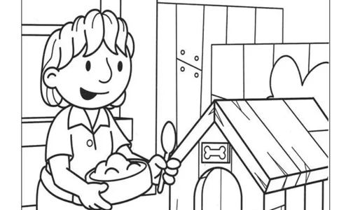 儿童涂色画精选60张_幼小语数英专项资料_幼小语文专项