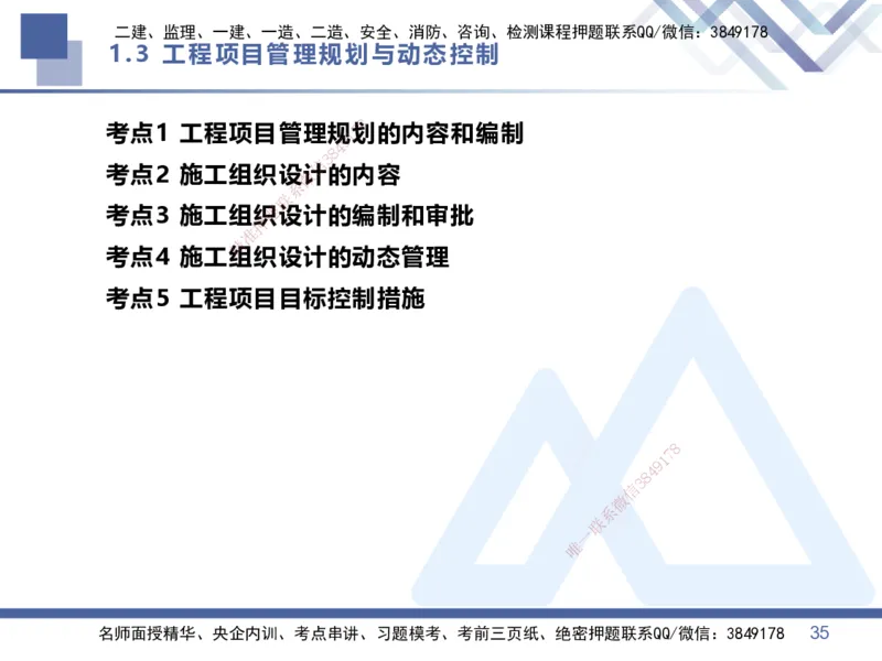 01.2026王晓丹-核心考点精析-管理1_2026年一级建造师_2026年一建管理_2026年一建管理SVIP_2026一建管理SVIP_04-冲刺串讲✿考点强化✿小灶集训_讲义