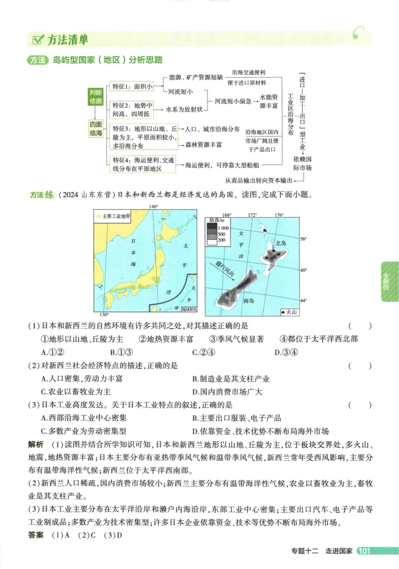 2026版53初中知识清单-地理