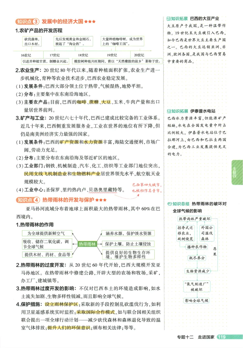 2026版53初中知识清单-地理