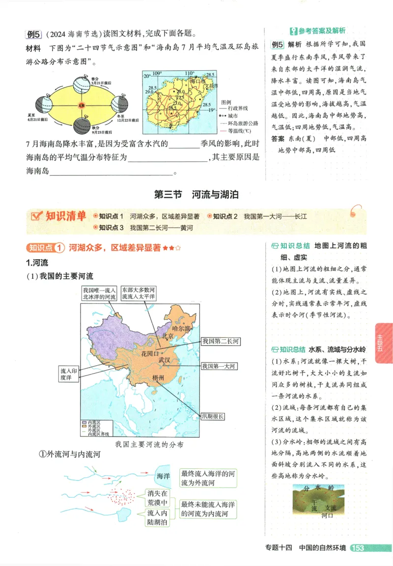 2026版53初中知识清单-地理