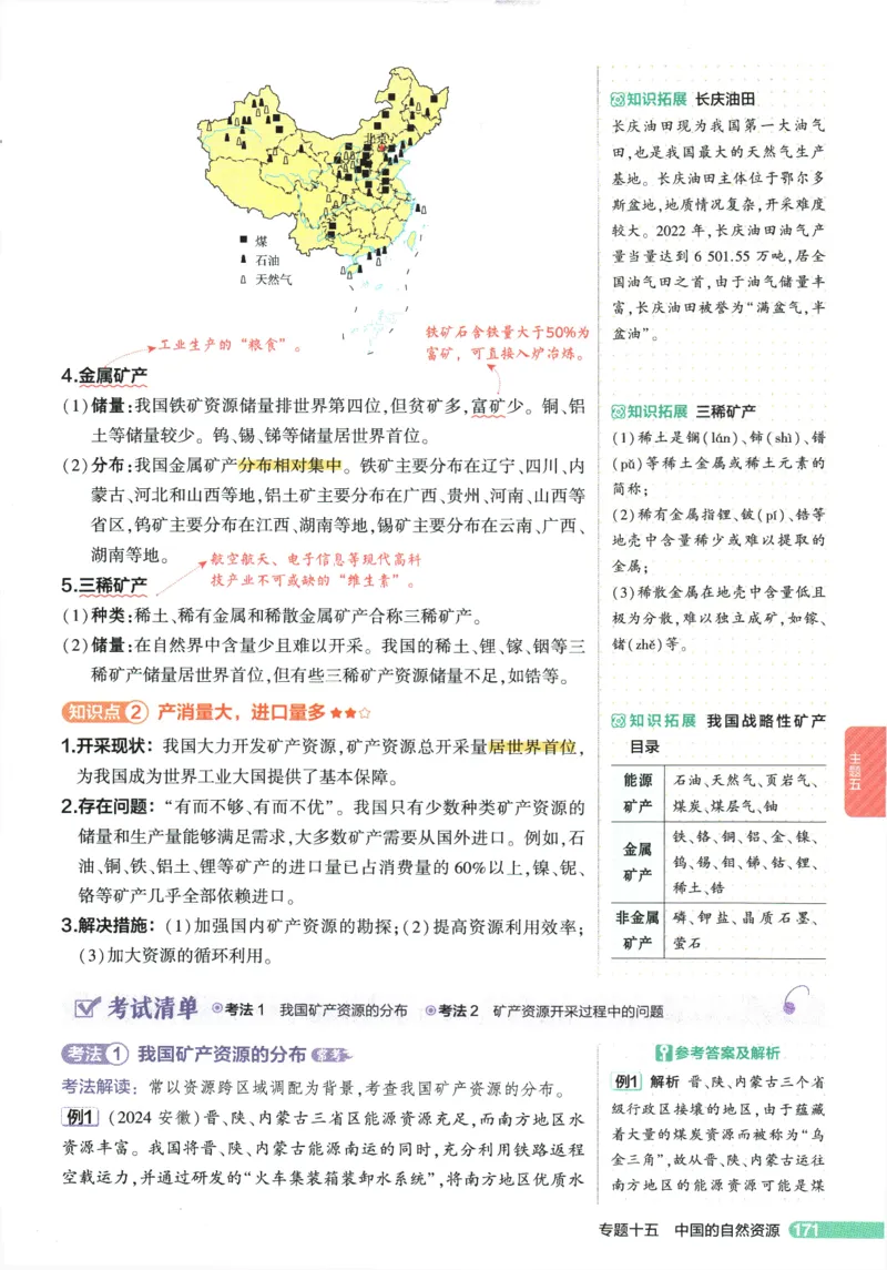 2026版53初中知识清单-地理