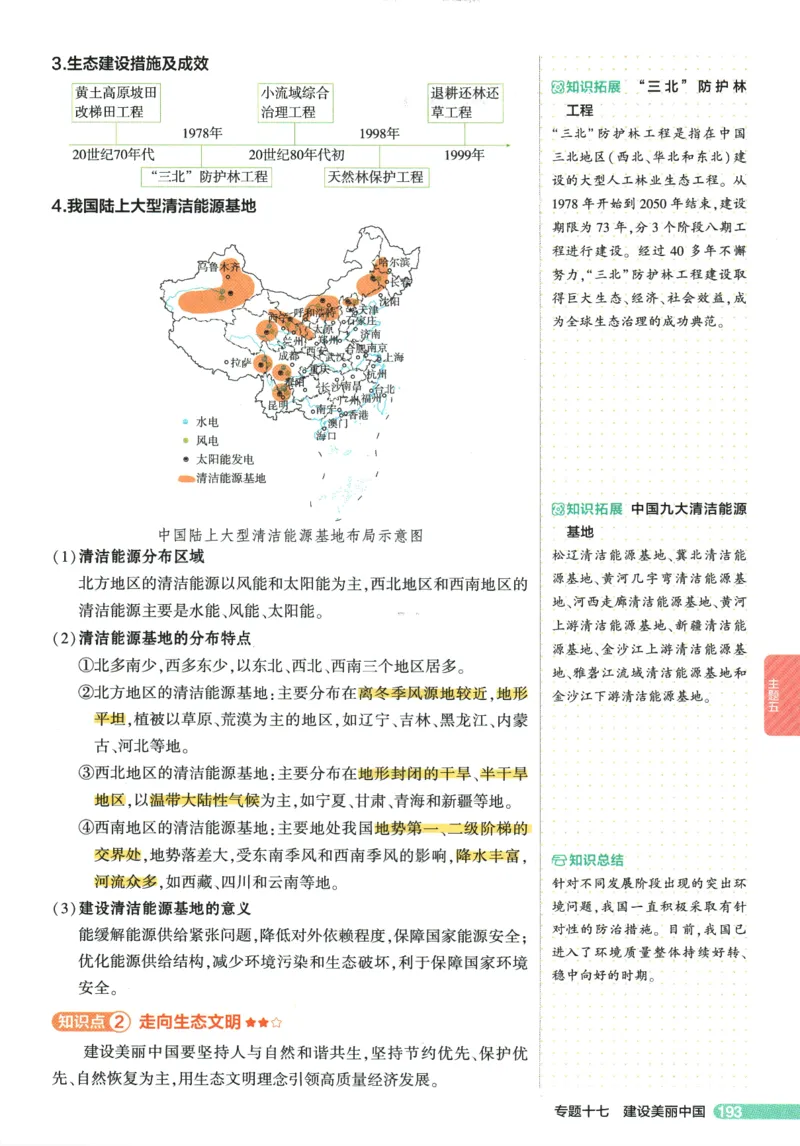 2026版53初中知识清单-地理