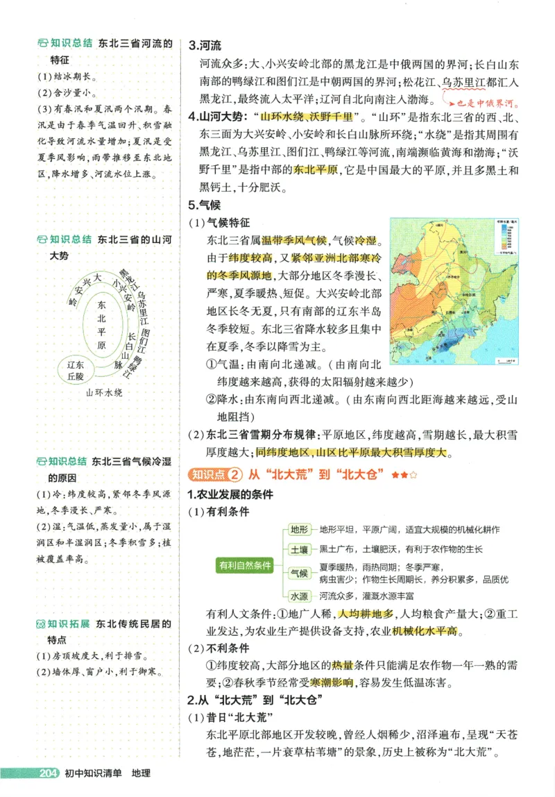 2026版53初中知识清单-地理