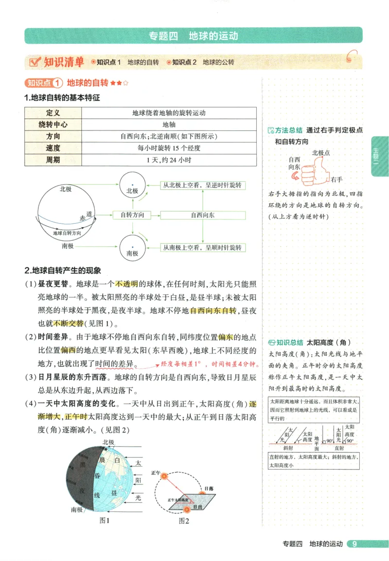 2026版53初中知识清单-地理