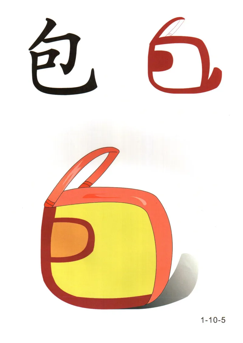 识字看图识字记忆闪卡-第一集_幼小语数英专项资料_幼小语文专项