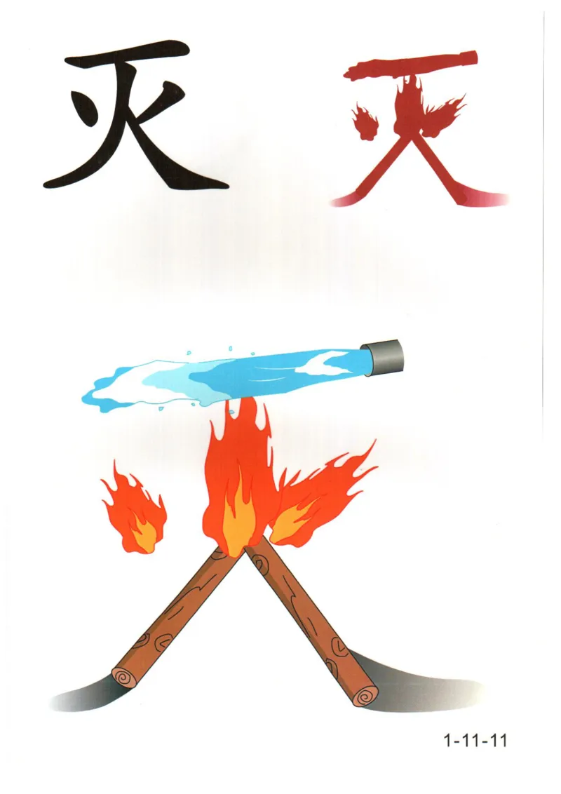 识字看图识字记忆闪卡-第一集_幼小语数英专项资料_幼小语文专项