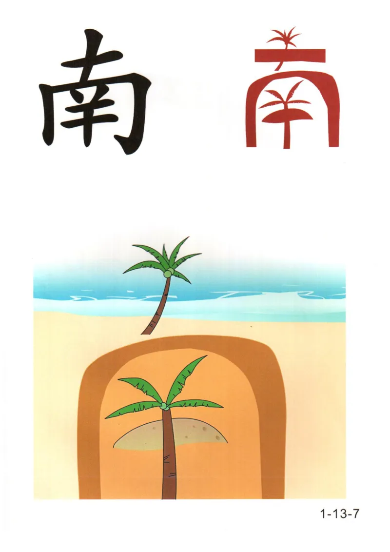 识字看图识字记忆闪卡-第一集_幼小语数英专项资料_幼小语文专项