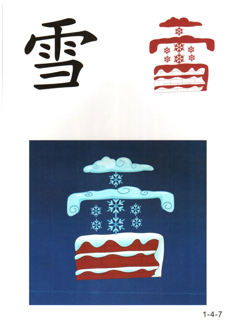 识字看图识字记忆闪卡-第一集_幼小语数英专项资料_幼小语文专项