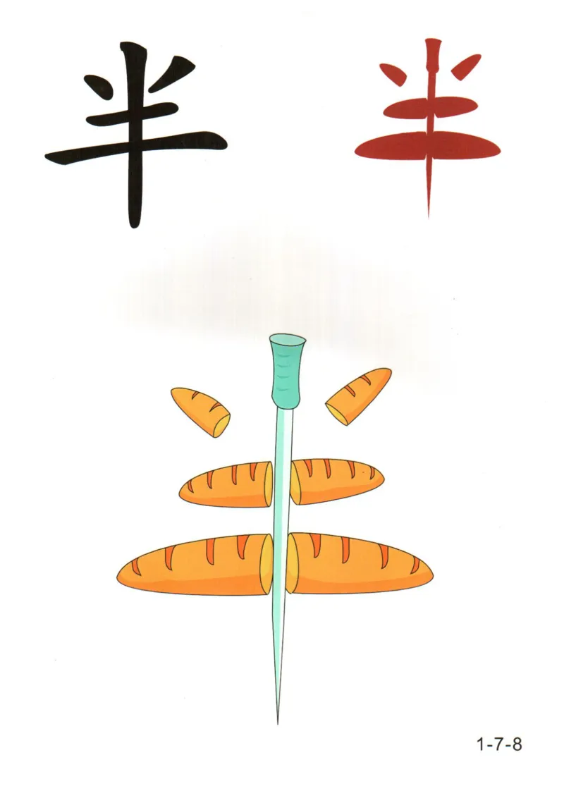 识字看图识字记忆闪卡-第一集_幼小语数英专项资料_幼小语文专项