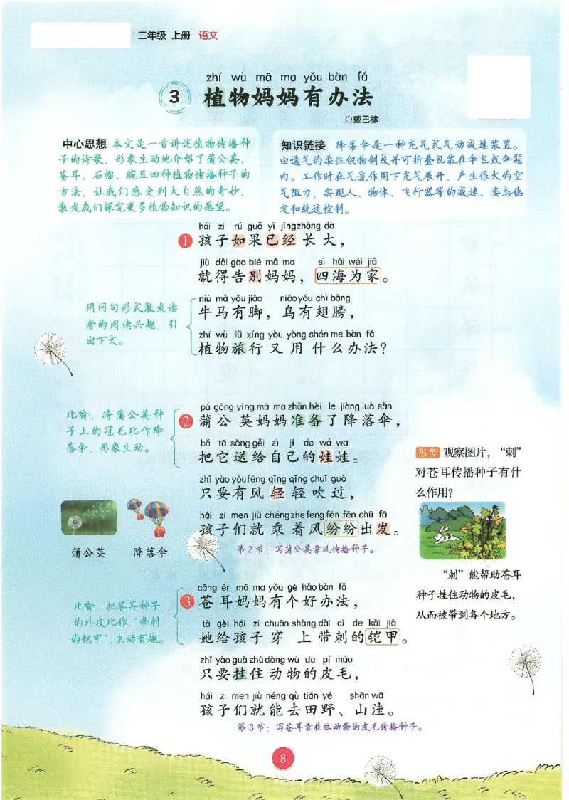 一升二新版语文课堂笔记_小学全网线上同款资料_k92_语文