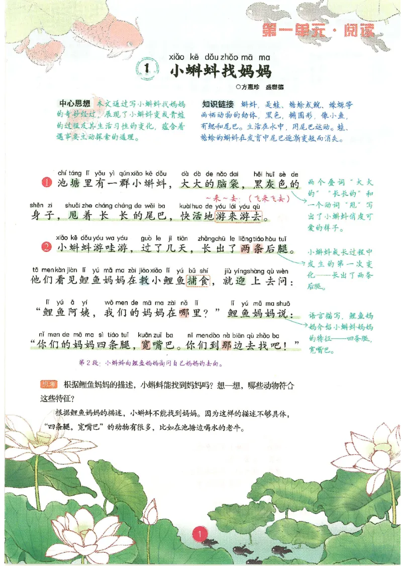 一升二新版语文课堂笔记_小学全网线上同款资料_k92_语文