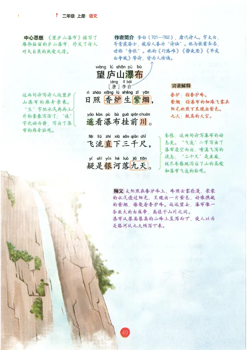 一升二新版语文课堂笔记_小学全网线上同款资料_k92_语文