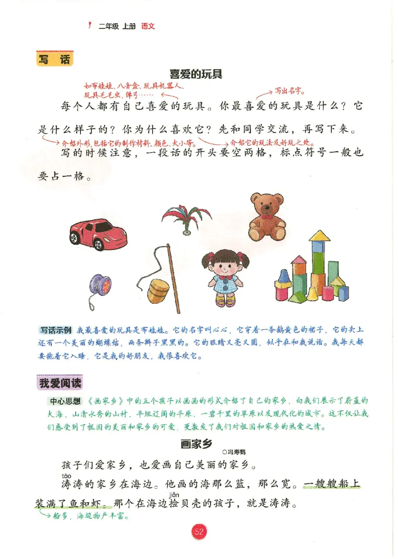 一升二新版语文课堂笔记_小学全网线上同款资料_k92_语文