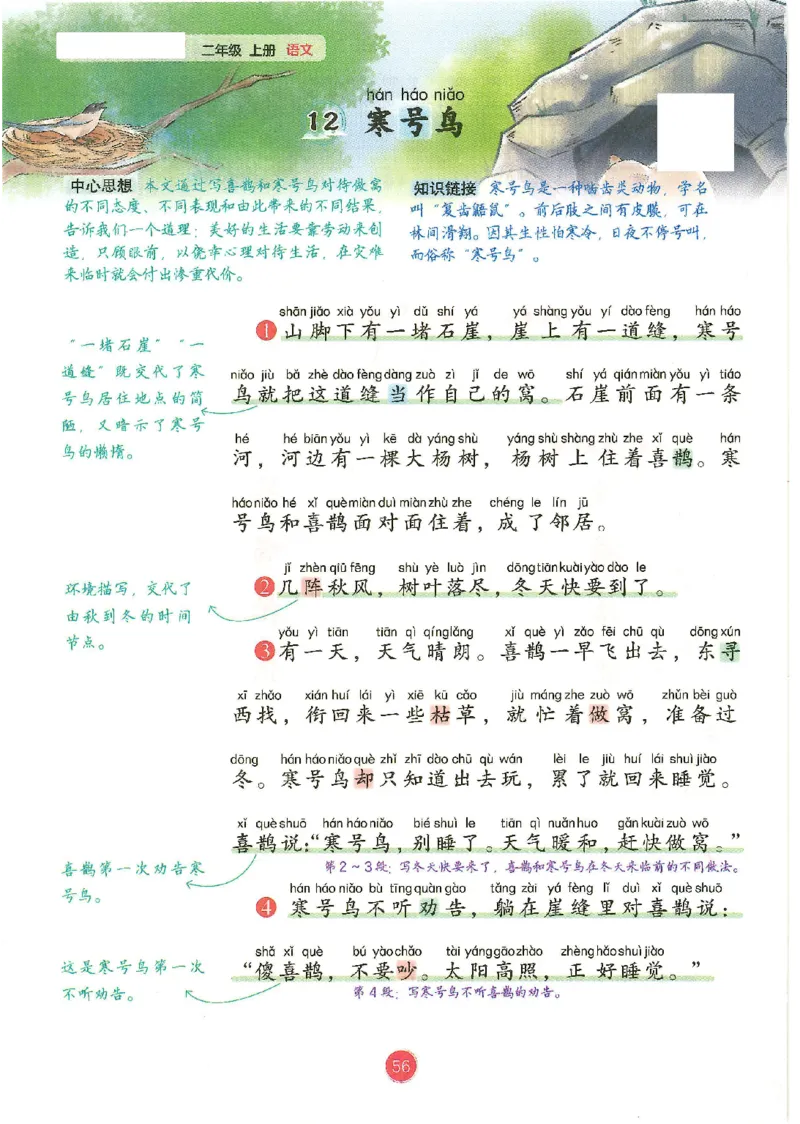 一升二新版语文课堂笔记_小学全网线上同款资料_k92_语文