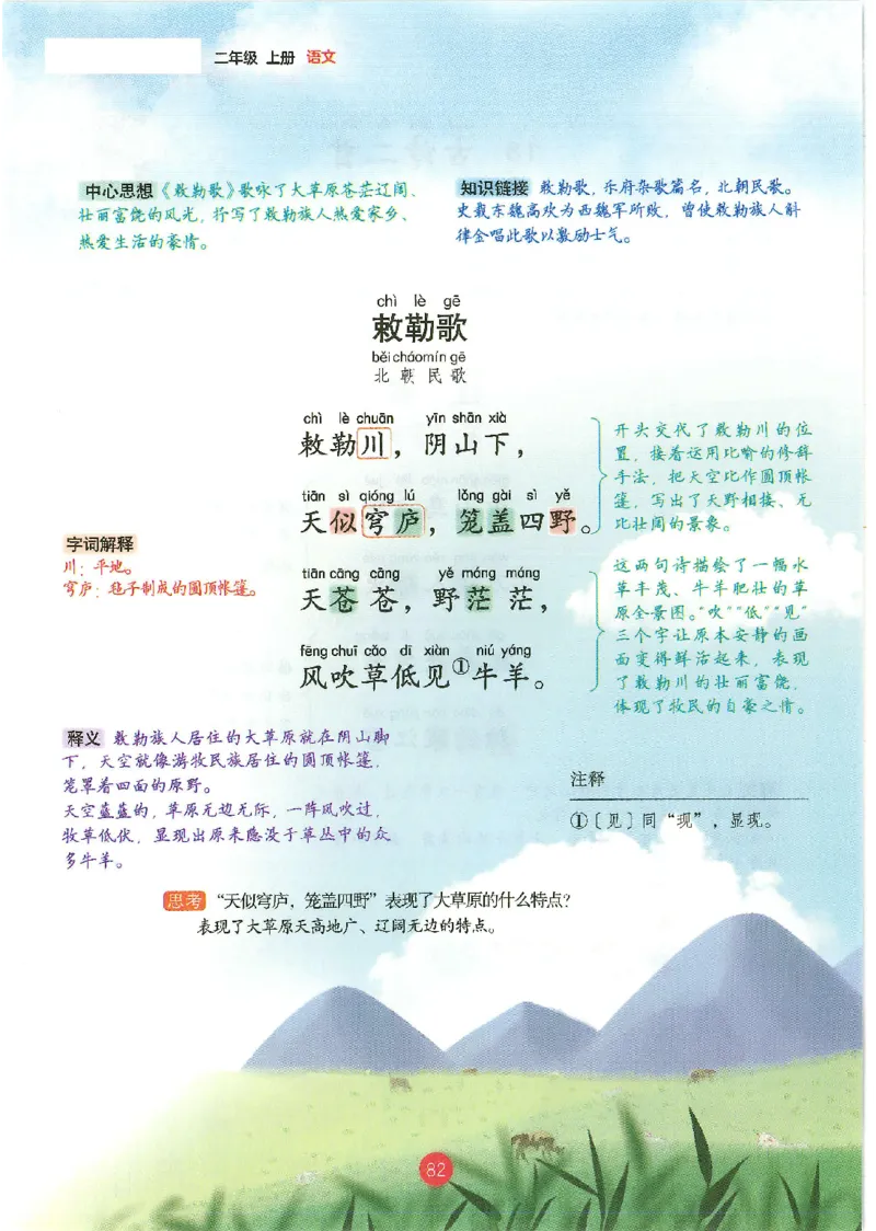 一升二新版语文课堂笔记_小学全网线上同款资料_k92_语文