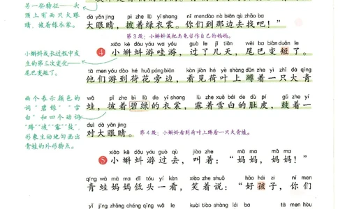 一升二新版语文课堂笔记_小学全网线上同款资料_k92_语文