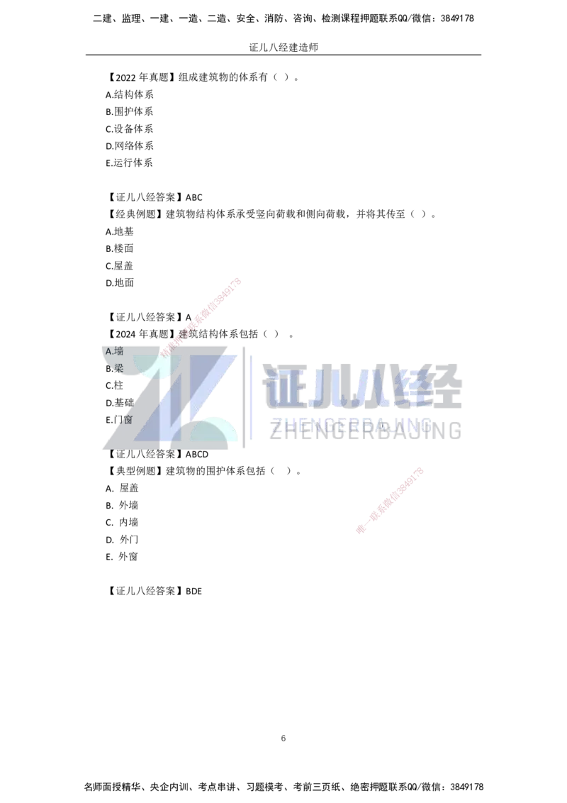 02-建筑物的构成与设计要求（分类构成）_2026年一级建造师_2026年一建建筑_2025年一建建筑SVIP_02-基础精讲✿高端面授✿深度强化_29-建筑《基础精学课》王玮ZBJ推荐_讲义