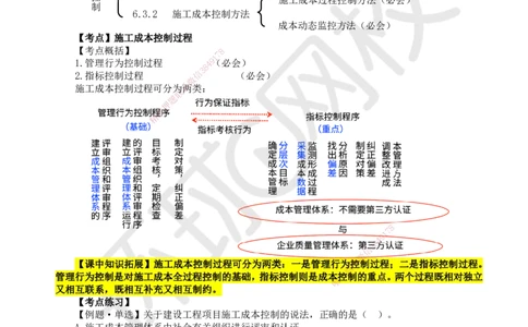 46.第46讲-63施工成本控制过程及施工成本过程控制方法_2026年一级建造师_2026年一建管理_2025年一建管理SVIP_02-基础精讲✿高端面授✿深度强化_张君