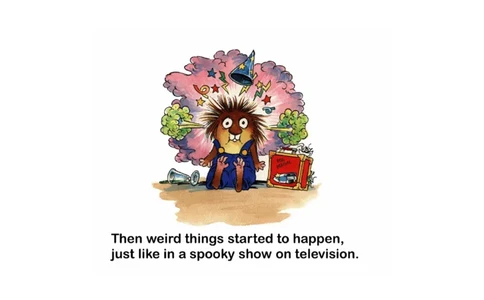 16.Whatabaddream_Frank（小毛怪）老师爆笑阅读单词课（50个故事3000词）_小炸毛爆笑故事单词课课件