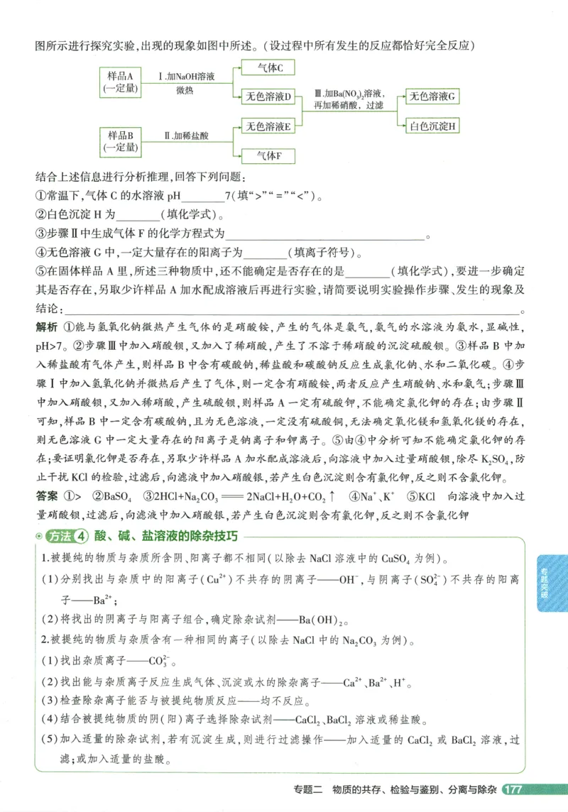 2026版53初中知识清单-化学