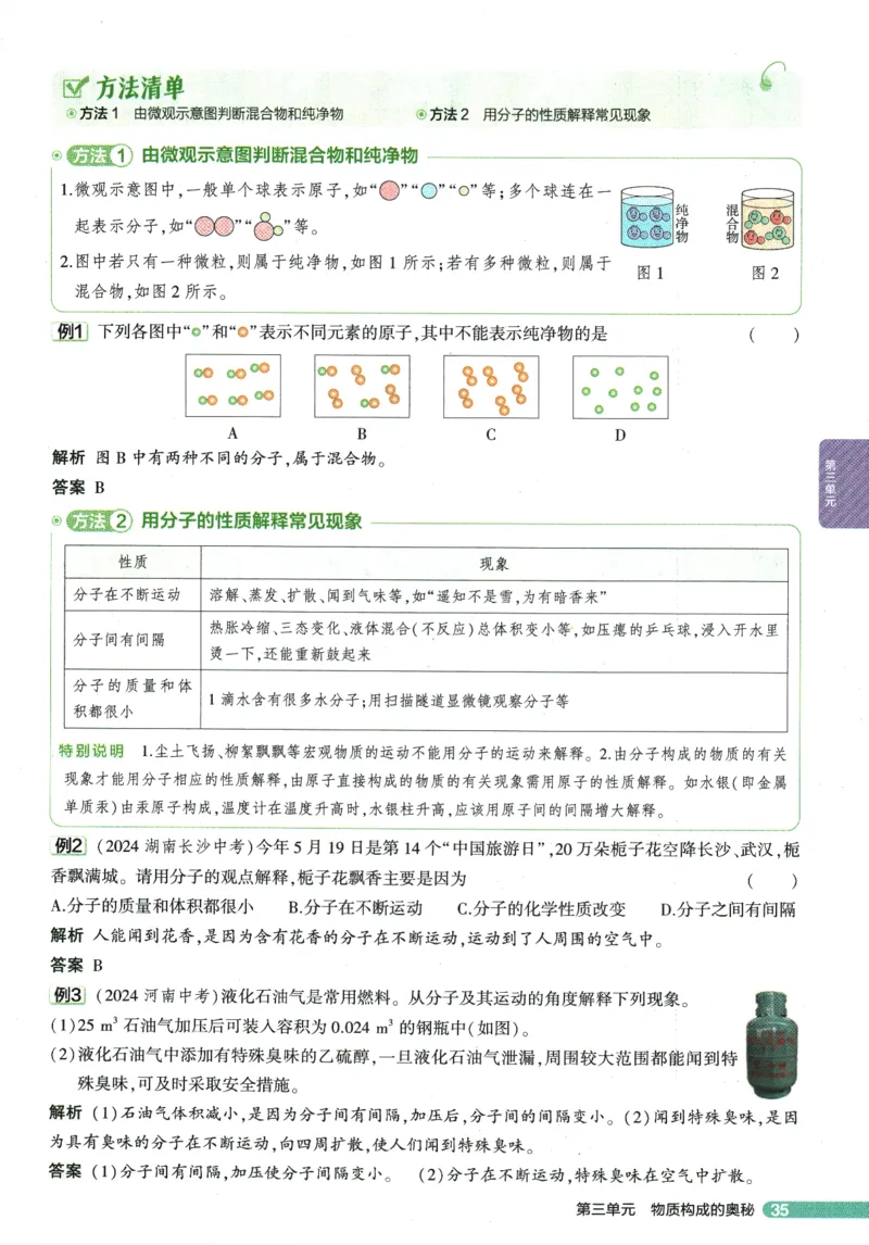 2026版53初中知识清单-化学