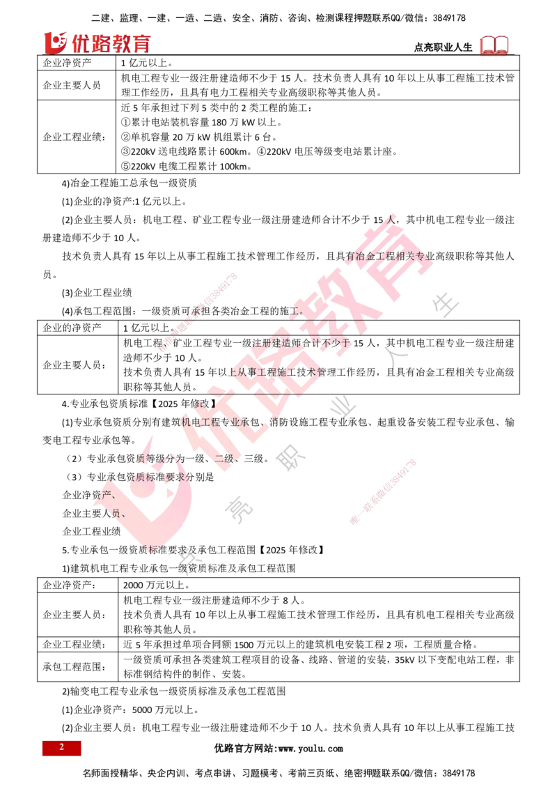 25年一建《机电实务》大V精讲第7章讲义打印版_2026年一级建造师_2026年一建机电_2025年一建机电SVIP_02-基础精讲✿高端面授✿深度强化_32-机电《强化精讲班》王建波YL