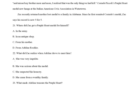 2019年高考英语试卷（浙江）（6月）（空白卷）_英语历年高考真题_新&middot;PDF版2008-2025&middot;高考英语真题_英语（按省份分类）2008-2025_2008-2025&middot;（浙江）英语高考真题