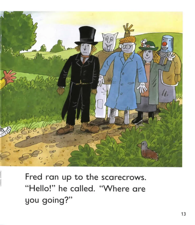 5-15Scarecrows_Frank（小毛怪）老师爆笑阅读单词课（50个故事3000词）_牛津树5级别穿越单词课课件