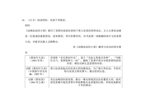 2019年高考历史试卷（新课标Ⅲ）（空白卷）_历史历年高考真题_新&middot;Word版2008-2025&middot;高考历史真题_历史（按省份分类）2008-2025_2008-2025&middot;（四川）历史高考真题