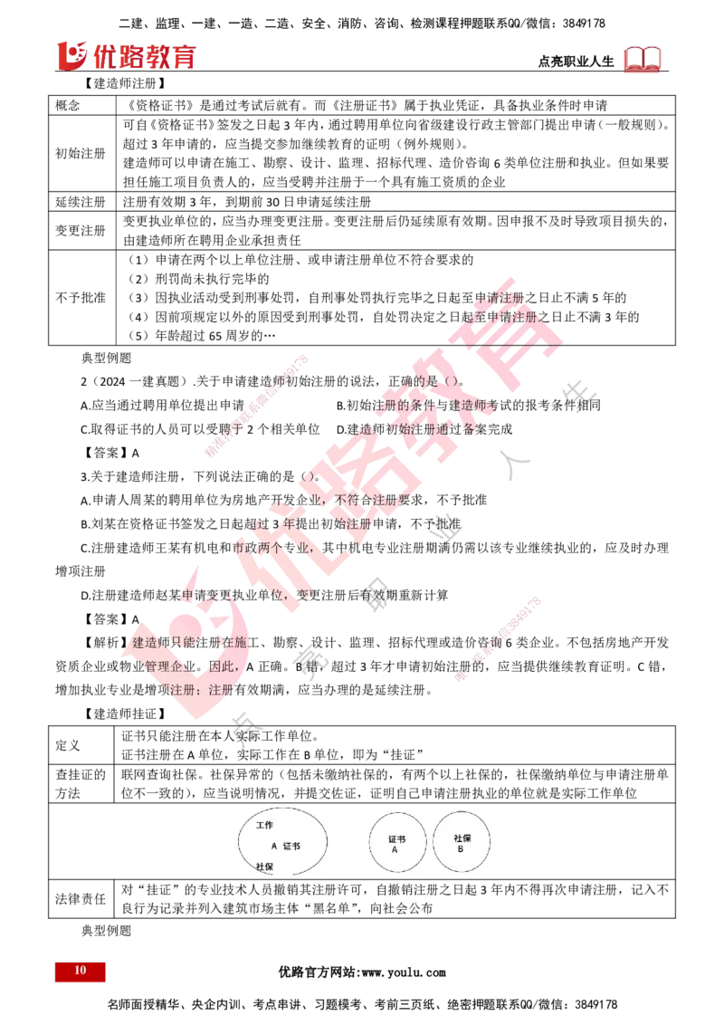 25年一建《工程法规》大V精讲总讲义打印版_2026年一建法规_2025年一建法规SVIP_02-基础精讲✿高端面授✿深度强化_25-法规《强化精讲班》陈印YL推荐