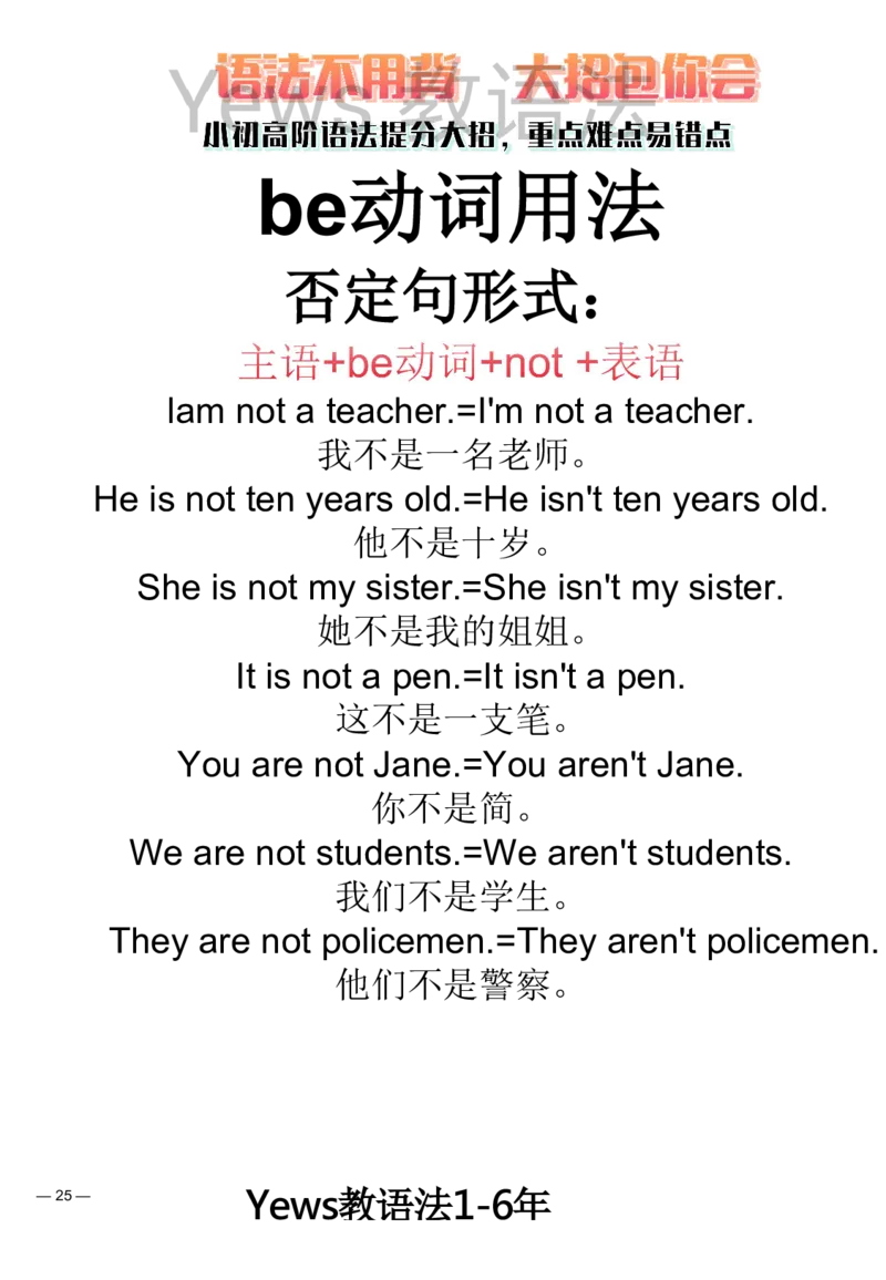 yews版语法大招-水印_小学全网线上同款资料_29号文件_直播-英语语法