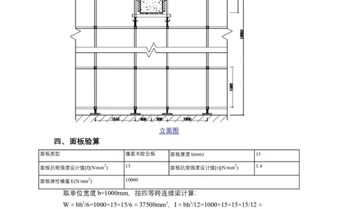 03--核心区800x2250梁模板（盘扣式，南北向）计算书_2020年公司级优秀施组方案_合肥维信诺项目-高大模板安全专项施工方案_03-计算书