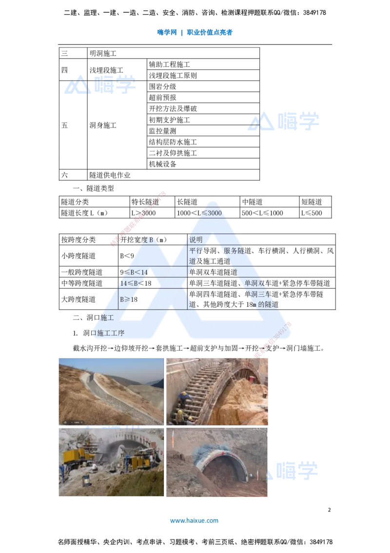 09.2025李昌春-名师冲刺特训-（9）隧道工程_2026年一级建造师_2026年一建公路_2025年一建公路SVIP_04-冲刺串讲✿考点强化✿小灶集训_39-公路《名师冲刺特训》李昌春HX_讲义