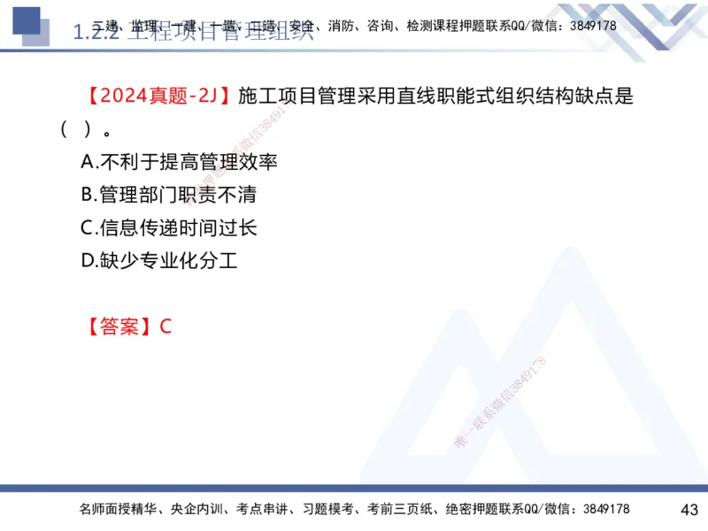 01.2025黄雨诗-核心考点速记-管理1_2026年一级建造师_2026年一建管理_2025年一建管理SVIP_02-基础精讲✿高端面授✿深度强化_33-管理《核心考点速记》黄雨诗HX_讲义