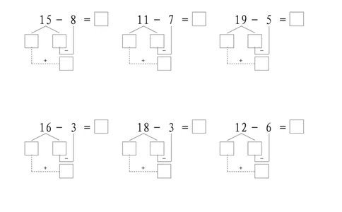 破十法1共17页_幼小衔接全套_7.幼小衔接全套_02、数学_2、凑十法借十法平十法破十法_2、破十法105页