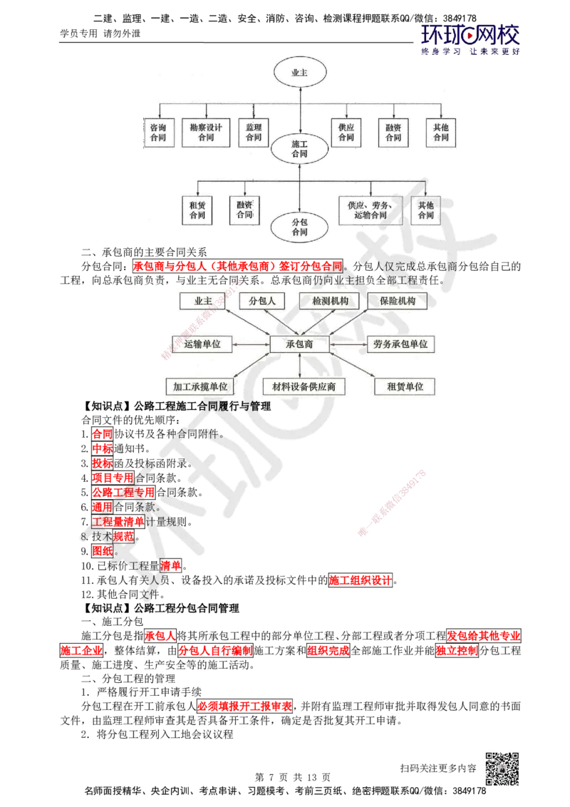 41.（新）第41讲-第9章工程招标投标与合同管理_2026年一级建造师_2026年一建公路_2025年一建公路SVIP_02-基础精讲✿高端面授✿深度强化_09-公路《考点精讲班》吴然、安国庆HQ_吴然