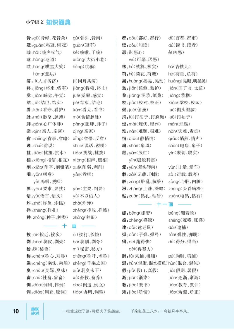 【小学语文】知识通典（人教版）