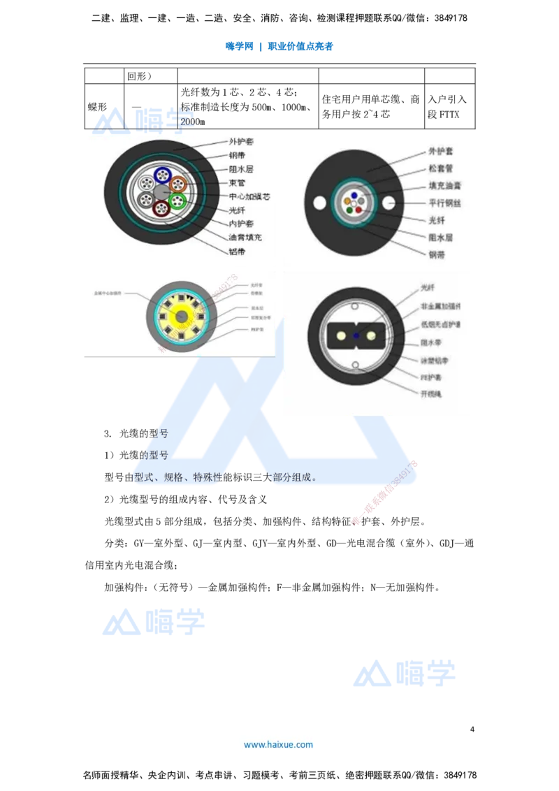 09.2025杨鹏-名师精讲通关-第一章（9）1.6通信光（电）缆特点及应用_2026年一级建造师_2026年一建通信_2025年一建通信SVIP_02-基础精讲✿高端面授✿深度强化_讲义