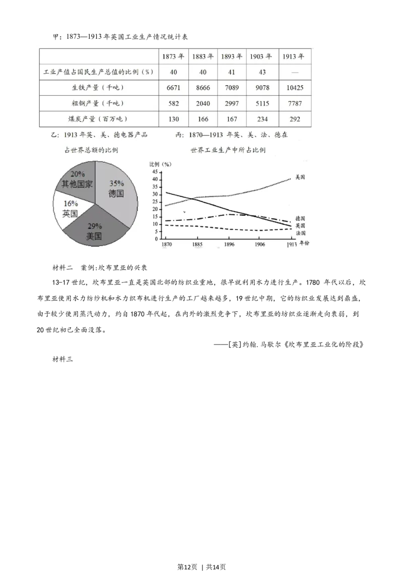 2021年高考历史试卷（山东）（解析卷）_历史历年高考真题_新&middot;Word版2008-2025&middot;高考历史真题_历史（按年份分类）2008-2025_2021&middot;历史高考真题